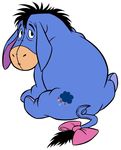  cutey_mark disney eeyore hasbro male my_little_pony plain_background solo unknown_artist walt_disney white_background 