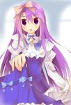  :o ascot dress dress_lift hair_ribbon highres kuwashima_rein long_hair open_mouth purple_eyes purple_hair ribbon rune_factory rune_factory_3 sofia_jalapeno_viviage solo 