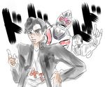  artist_request gentaro_kisaragi kamen_rider kamen_rider_fourze kamen_rider_fourze_(series) lowres male_focus solo 