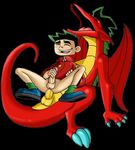  american_dragon:_jake_long anal anal_penetration balls black_background bottomless claws clothed clothing dragon erection eyes_closed gay half-dressed human humanoid_penis interspecies jake_long male mammal masturbation nude on_top open_mouth penetration penis plain_background red_body red_dragon reverse_cowgirl_position selfcest sex shirt size_difference spread_legs spreading square_crossover unknown_artist 