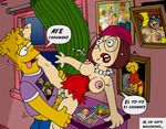 bart_simpson crossover family_guy homer_simpson lisa_simpson meg_griffin nev scooby-doo tagme the_simpsons velma_dinkley 