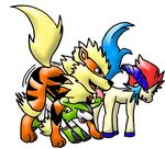  arcanine keldeo pokemon tagme virizion 