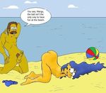  marge_simpson ned_flanders tagme the_simpsons 