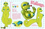  anthro blue_nipples breasts daxzor female gecko green green_theme lizard looking_at_viewer mellony model_sheet nipples nude reptile scalie solo tail tongue yellow_eyes 