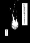  bad_pixiv_id bug comic daitai_konna_kanji fire flame greyscale insect monochrome moth no_humans touhou translated 