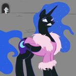  alicorn bedjacket busted caught cutie_mark equine female feral friendship_is_magic hasbro horn horse mammal my_little_pony nightgown nightmare_moon_(mlp) pegacorn pony princess_celestia_(mlp) sibling siblings sisters walk-in winged_unicorn wings 