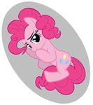  female feral friendship_is_magic fur hasbro horse mammal my_little_pony pink_fur pinkie_pie_(mlp) pony pose solo unknown_artist 