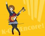  akiyama_mio brown_eyes brown_hair cameo character_doll chibi doll gibson guitar hirasawa_yui instrument k-on! kotobuki_tsumugi les_paul nakano_azusa open_mouth pantyhose plectrum pointing round_teeth saitoyu00 school_uniform short_hair solo tainaka_ritsu teeth wallpaper |_| 