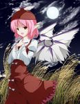  bad_id bad_pixiv_id cover-d hat highres mystia_lorelei short_hair solo touhou wings 