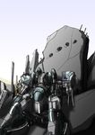  armored_core armored_core_last_raven armored_core_nexus damaged energy_gun from_software jack-o laser_rifle mecha weapon 