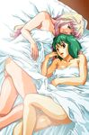  2girls aftersex arm arms artist_request ass bare_legs bare_shoulders bed bed_sheet blonde_hair blue_eyes breasts cleavage collarbone covering female friends green_hair happy highres indoors inside legs long_hair looking_at_another looking_at_viewer lying macross macross_frontier multicolored_hair multiple_girls mutual_yuri naked_sheet nolia nude nude_cover on_back on_side open_mouth pink_hair ranka_lee red_eyes room sheryl_nome shiny shiny_skin short_hair smile sparkle sunlight two-tone_hair under_covers yuri 