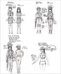  army gogocherry korean sketch soldier translation_request us_army woman_soldier 