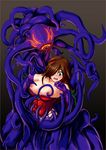  bangs blush female funikura monster nyx queen&#039;s_blade queen's_blade solo tentacle tentacles vore 