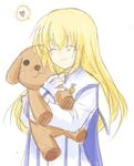  blonde_hair colette_brunel collet_brunel eyes_closed gloves heart hug hugging long_hair tales_of_(series) tales_of_symphonia 