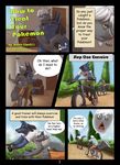  2011 bicycle bluedude comic lion21 lucareon male pok&eacute;mon skunk training 