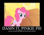  equine friendship_is_magic hasbro horse looking_at_viewer motivational_poster my_little_pony pinkie_pie_(mlp) pony smile 