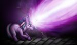  female feral friendship_is_magic hasbro hirurux horn lens_flare magic mammal my_little_pony solo twilight_sparkle_(mlp) unicorn 