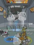  crate dragon fender furaffinity glados jumpsuit machine male mammal mechanical necktie parody personality_core portal portal_(series) raccoon rednef robot scalie snapai turret turret_(portal) valve video_games 