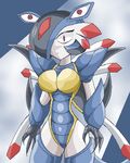  armaldo armaldo_(cosplay) armor cosplay gardevoir lowres pokemon uranoyoru 