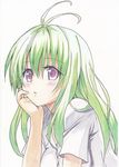  artist_request green_hair highres long_hair purple_eyes run_elsie_jewelria solo to_love-ru to_love-ru_darkness toloveru toloveru_darkness 