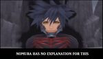  armor black_hair gold_eyes keyblade kingdom_hearts macro spoilers square_enix vanitas 