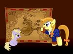  cub dinky_hooves_(mlp) equine female feral fetchbeer friendship_is_magic guybrush_threepwood hasbro horn horse male mammal map monkey_island my_little_pony pony unicorn young 