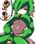  bestiality blood blush breasts censored cleavage gardevoir green_hair hat nintendo penis pokemon pokephilia pussy red_eyes sex stab stabbed stabbing vagina vaginal 