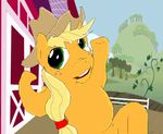  animated applejack_(mlp) dancing friendship_is_magic fristdynamo gif hasbro my_little_pony sugarcube thrust what 