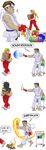  2boys average(artist) comic hadouken ken pun ryu shoryuken street_fighter 