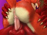  2009 anus balls canine close-up cum cum_in_pussy cum_inside dragon female fox male max-dragon nude on_back penetration penis pussy raised_tail sex straight tail vaginal vaginal_penetration 