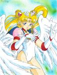  angel angel_wings bishoujo_senshi_sailor_moon bishoujo_senshi_sailor_moon_sailor_stars blonde_hair blue_eyes elbow_gloves eternal_sailor_moon gloves mars nipples nude sailor_moon tsukino_usagi wings 