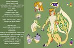  ceranid chromatophores gills herm intersex leaf_tail mammal marsupial model_sheet nae naepae naturally_censored nephae nipples purple_eyes purple_skin rudethefox small_breasts solo yellow_skin 