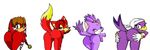  abstract_background amber_eyes anus avian back bandanna beak bird blaze_the_cat blue_eyes butt canine cat echidna feline female fiona_fox fox fur green_eyes hair lara-le lineup looking mammal plain_background presenting purple purple_body purple_feathers purple_fur purple_hair pussy red red_body red_hair sega simple_background sonic_(series) sonic_riders swallow_(bird) tail unknown_artist wave_the_swallow white_background 