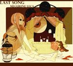  bad_id bad_pixiv_id barefoot blue_eyes cage error headphones legs long_hair megurine_luka pink_hair sepia sitting solo sunaya vocaloid 