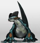  arugeri creature gen_3_pokemon monster no_humans pokemon pokemon_(creature) realistic solo swampert 