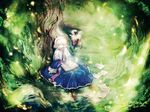  alice_margatroid blonde_hair book closed_eyes doll hairband hourai_doll light nature paper peaceful short_hair sleeping solo sunlight tokiame touhou 