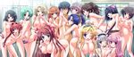  14girls 1boy 6+girls anus aqua_hair ass bisexual blonde_hair blue_eyes blue_hair blush braid breasts brown_hair censored dildo erect_nipples flat_chest game_cg green_eyes green_hair group_sex harem honoo_no_haramase_oppai_shintai_sokutei huge_breasts large_breasts leg_lift lick licking long_hair long_image looking_back man multiple_girls nipples nude one_eye_closed open_mouth orgy pink_hair ponytail presenting purple_eyes purple_hair purple_yes pussy pussy_juice red_hair sex short_hair silver_hair small_breasts smile squeez strap-on take_your_pick twintails white_hair wide_image wink yuibi yuri 