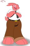  alpha_channel clothed clothing father husband lagomorph male mammal mephilestehdarkness plain_background rabbit richard_watterson solo the_amazing_world_of_gumball transparent_background 