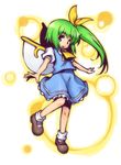  child daiyousei fairy female green_hair kanno solo touhou wings 