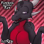  breasts cynder cynder-the-dragon dragon female furries_gonna_fap horn markings purple_eyes scalie shrug shrugging solo spyro-the-dragon spyro_the_dragon 