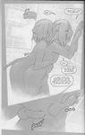  &hearts; against_wall anal anal_penetration collar comic erection from_behind gay girly male miu_(artist) monotone penetration penis rio_(miu) shower 