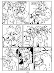  canine collar comic comics dickgirl donkey_transformation fox herm intersex mammal pain sheath zorro_re 