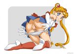  all_fours anus ass bishoujo_senshi_sailor_moon from_behind looking_back panties panty_pull pussy sailor_moon tsukino_usagi uncensored utilizator 