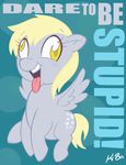  derpy_hooves_(mlp) equine female feral friendship_is_magic hasbro horse kevinbolk mammal my_little_pony pegasus pony solo tongue weird_al_yankovic wings 