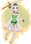  :o armor armpits arms_up ass_visible_through_thighs bad_id bad_pixiv_id belt blonde_hair blue_eyes blush body_blush breasts cape celes_chere chibi cleavage covered_navel covered_nipples final_fantasy final_fantasy_vi full_body garter_straps gradient green_leotard groin headband hips holding holding_sword holding_weapon leotard long_hair loose_belt navel open_mouth outline pauldrons ribbed_leotard rubrub short_eyebrows small_breasts solo standing strapless strapless_leotard sword thighhighs thighs torn_cape torn_clothes torn_legwear v-shaped_eyebrows very_long_hair weapon white_legwear wide_hips wristband 