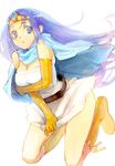  :o bare_shoulders belt blue_cape blue_eyes blue_hair boots breast_hold breasts cape circlet cleavage dragon_quest dragon_quest_iii dress dress_tug elbow_gloves forehead_protector full_body gloves hand_on_own_arm holding_arm kage_yuu knee_boots kneeling long_hair looking_at_viewer medium_breasts sage_(dq3) short_dress simple_background sketch solo straight_hair strapless strapless_dress white_background yellow_footwear yellow_gloves 