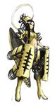  abbadon_(eve_online) armor artist_request boots eve_online mecha_musume midriff solo source_request 