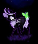  arthropod bambi black black_fur butterfly cervine deer disney feral fur horn insect mammal solo stars vengefulspirits 