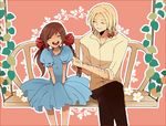  axis_powers_hetalia brown_hair couple dark_skin france_(hetalia) seychelles_(hetalia) 