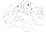  &hearts; &lt;3 2007 abstract_background big_breasts black_and_white blush breast_grab breasts chubby female goomba goombella kneeling lying madame_flurrie mammal mario_bros mask monochrome mouse ms_mowz nintendo on_side on_stomach one_eye_closed overweight paper_mario plain_background pussy rodent simple_background sketch tail unknown_artist video_games vivian vivian_(paper_mario) white_background wide_hips wink 